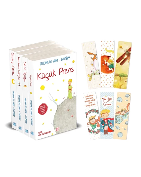 EXUPERY 4'LÜ SET (ÖZEL TASARIM AYRAÇ HEDİYELİ)