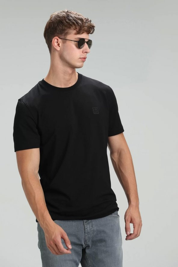 Pablo Siyah Basic T- Shirt