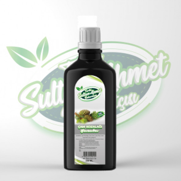 Tarihi SultanAhmet Baharatçısı Çam Kozalağı Şurubu