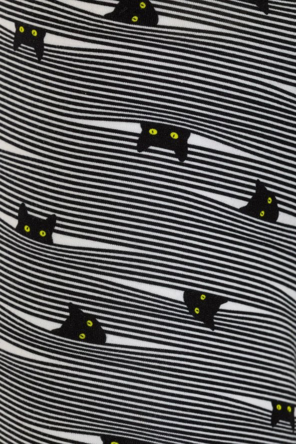 Farm Animals Yellow Eyed Hide N Cat Desenli Boxer - 4