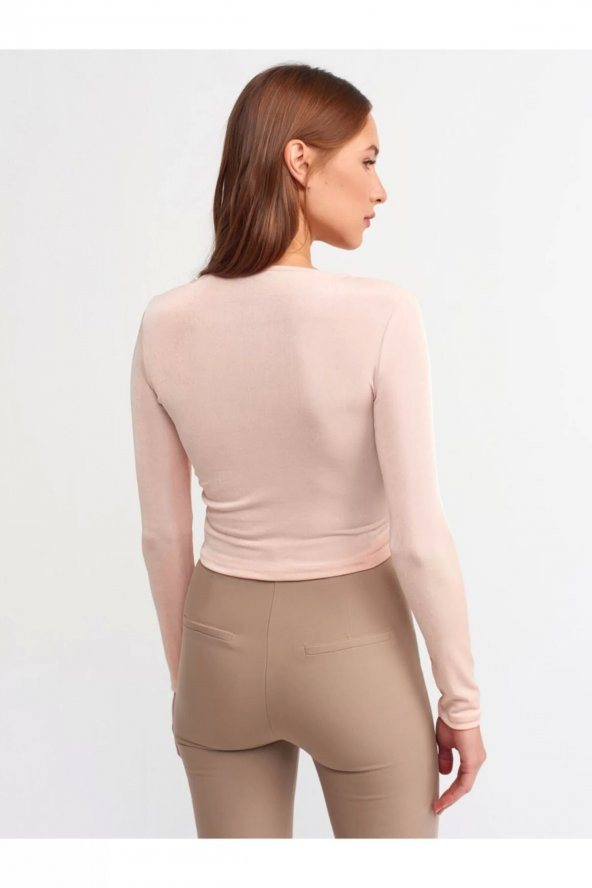 3795 Büzgülü Top-pudra - 2