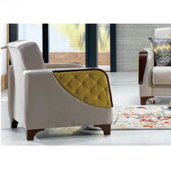 Lüks Mobilya Kanepe Sehpa Puf Koltuk Ayağı 10 cm Kahverengi Ahşap Desenli Baza Ayak - 6