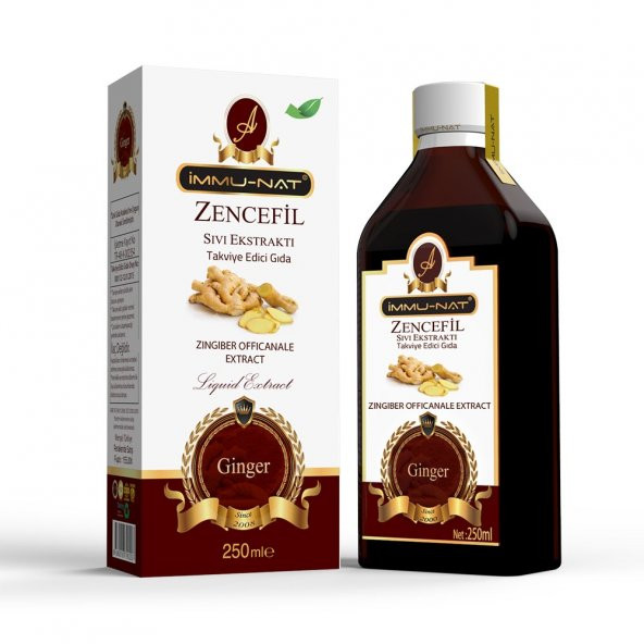 İmmunat Zencefil Sıvı Ekstraktı 250 Cc - 12