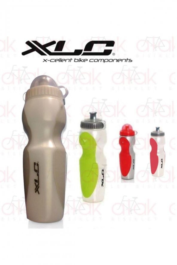XLC MATARA 750 ml BİSİKLET SULUĞU KAPAKLI  BEYAZ/YEŞİL - 2