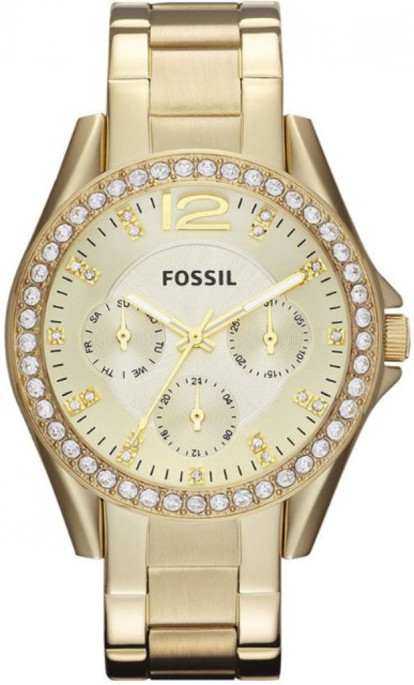 Fossil FES3203 38 mm Altın Rengi Kadın Kol Saati