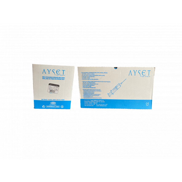 Ayset 10 Ml 0.70x32 Enjektör Siyah( 22g x 1 1/4) 150 Adet