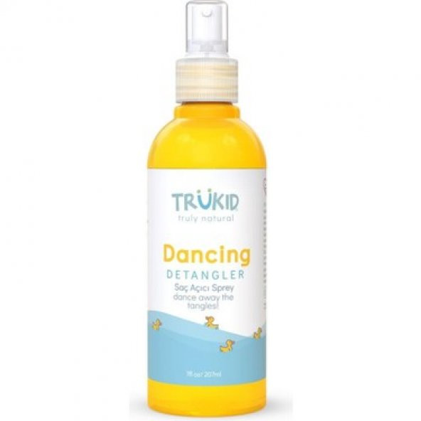 Trukid Dancing Detangler Saç Kırışıklıklarını Açıcı Sprey 207 ml