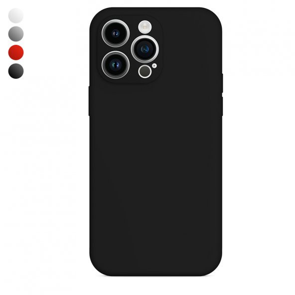iPhone 12 Pro Max Kılıf Kamera Korumalı Lansman Silikon Kapak