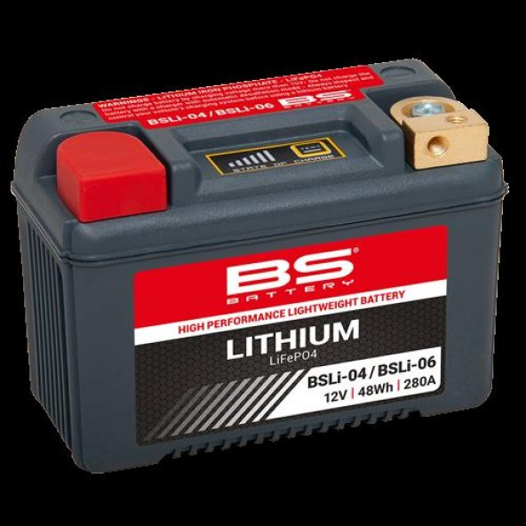 Bs Bsli-04/06 2015-2021 Aprilia RSV4 RF Uyumlu Akü Lityum Akü - 4