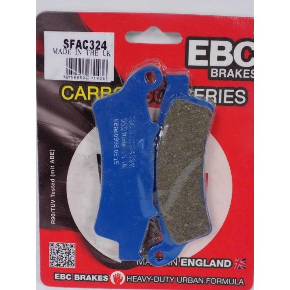 Ebc Sfac324 1999-2016 Aprilia Scarabeo 200 Ön Fren Balatası Karbon Balata - 1