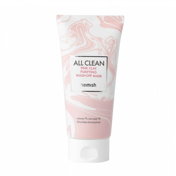 Heimish All Clean Pink Clay Purifying Wash Off Mask - Pembe Kil Maskesi