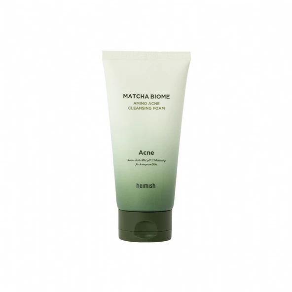 Heimish Matcha Biome Amino Acne Cleansing Foam - Matcha Özlü Akne Karşıtı Köpük Temizleyici