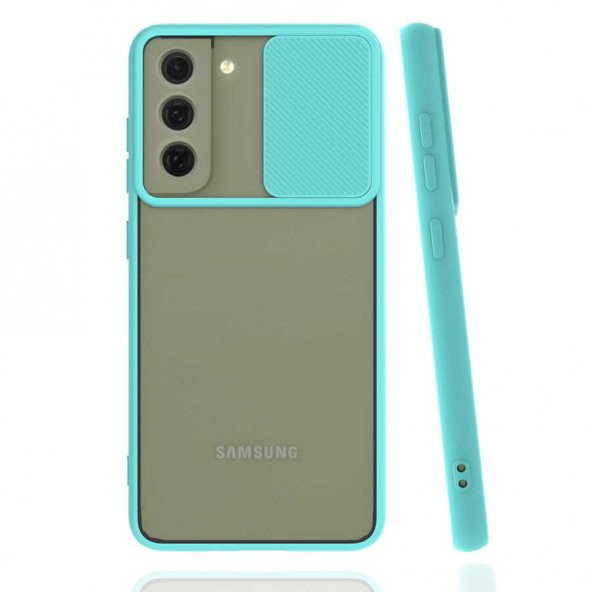 Samsung Galaxy S22 Plus Kılıf Kamera Kapatmalı Lensi Case
