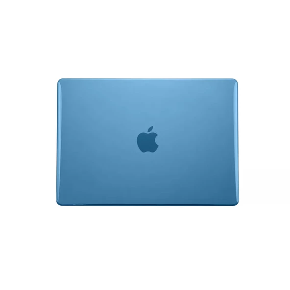 Apple Macbook Air 13.3inç M1 A2337 A2179 A1932 Kılıf Kristal Ön Arka Şeffaf Kapak - 12