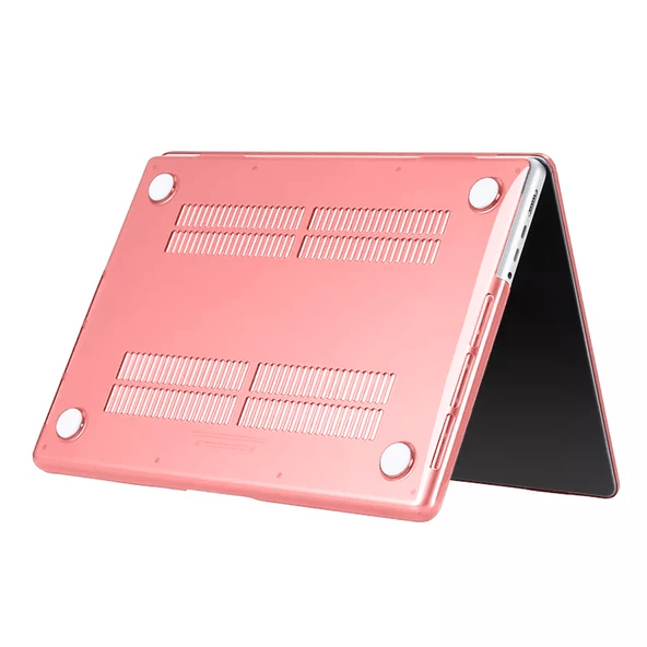 Apple Macbook Air 13.3inç 2020 A2179 Kılıf Kristal Ön Arka Şeffaf Kapak TD - 7