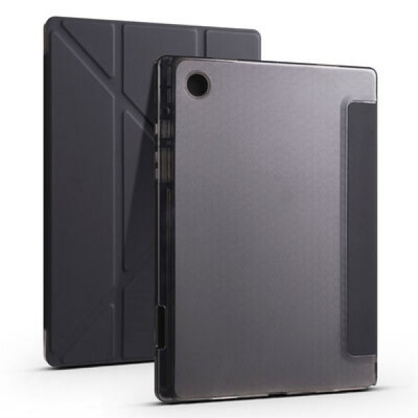 Galaxy Tab A8 10.5 SM-X200 Kalem Bölmeli Standlı Anti Şok Özellikli Kılıf