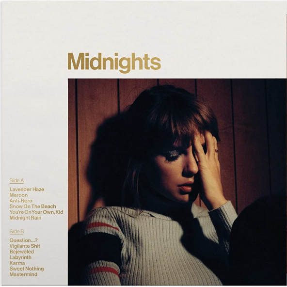 TAYLOR SWIFT - MIDNIGHTS (MAHOGANY) (LP)