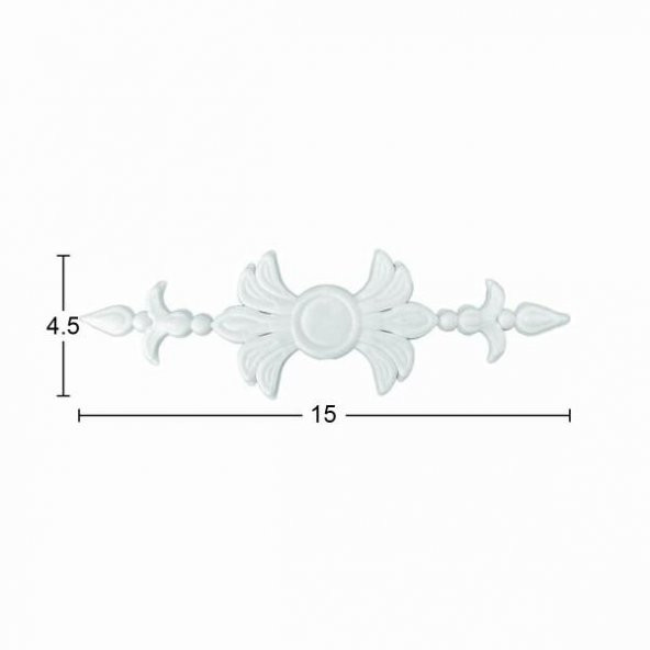 Bükülebilir Esnek Aplik 15x4,5cm EA-31