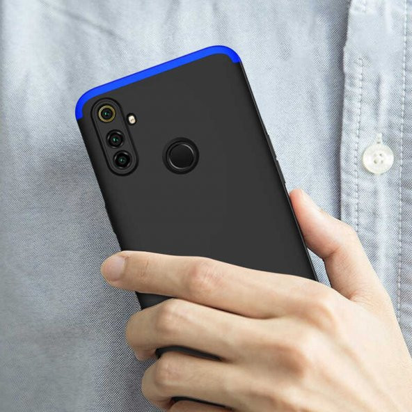 Realme C3 Kılıf Zore Ays Kapak - 3