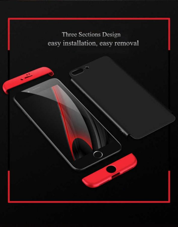 Apple iPhone 7 Plus Kılıf Zore Ays Kapak - 8