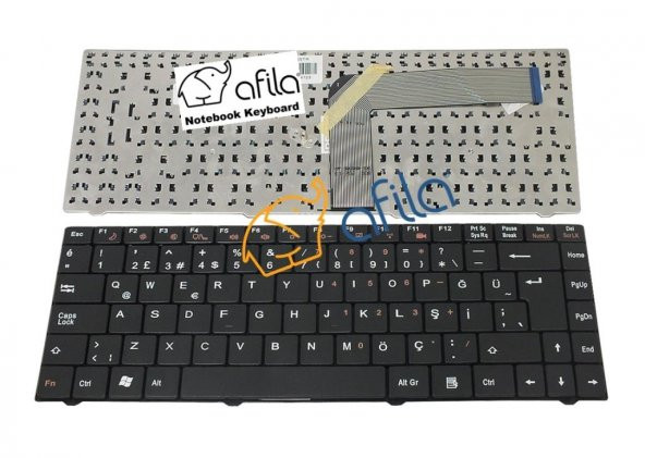 V092328BK1, V092328ek1 Notebook Klavye (Siyah TR) - 2