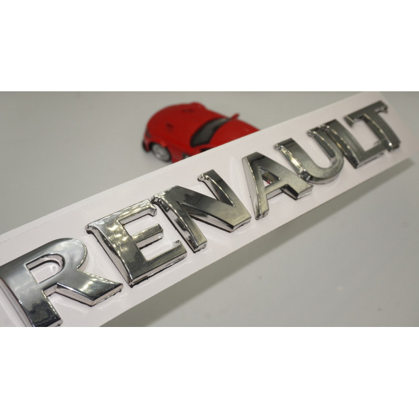 Renault Kangoo 2 Trafik 3 Bagaj Krom ABS 3M 3D Yazı Logo Amblem ürün görseli