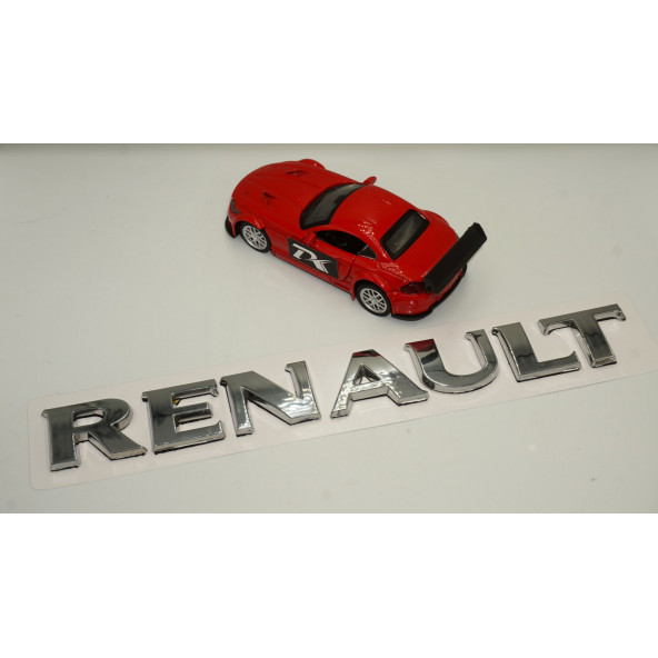 Renault Kangoo 2 Trafik 3 Bagaj Krom ABS 3M 3D Yazı Logo Amblem - Resim 2