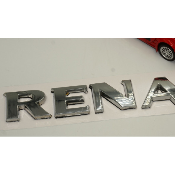 Renault Kangoo 2 Trafik 3 Bagaj Krom ABS 3M 3D Yazı Logo Amblem - Resim 3