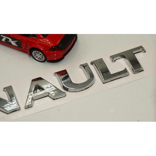 Renault Kangoo 2 Trafik 3 Bagaj Krom ABS 3M 3D Yazı Logo Amblem - Resim 4