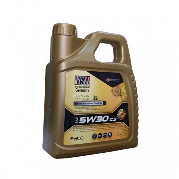 Welder Oil Ful Sentetik Dpf Li C3 5W30 4 Lt (Ü:2022)