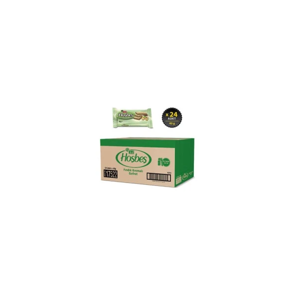 Eti Hoşbeş Fındık Kremalı Gofret 40 g x 24 Adet - 2