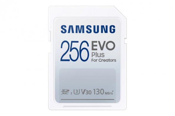 Samsung Evo Plus 256GB SDXC Hafıza Kartı MB-SC256K