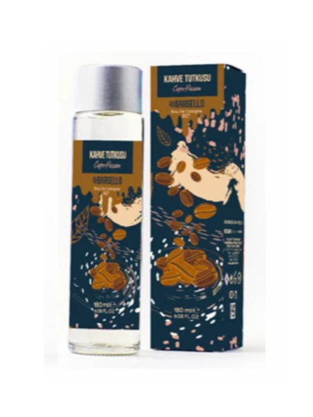 180 ML 80° Kahve Tutkusu Cam Dökme Kapak Kolonya Edc ürün görseli