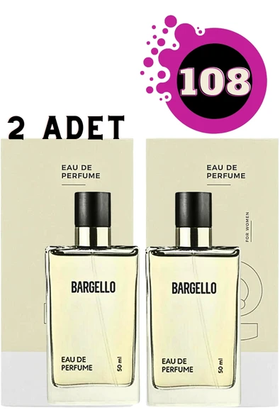 108 Edp Floral + 50 ml + Kadın Parfüm 2 Adet