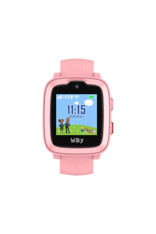 Wiky Watch Wiky 4 Plus Akıllı Çocuk Saati Pembe - 2