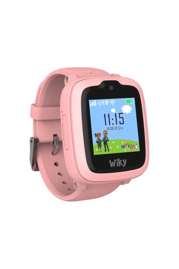 Wiky Watch Wiky 4 Plus Akıllı Çocuk Saati Pembe - 3