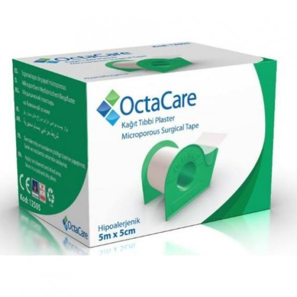 Octacare Kağıt Tıbbi Plaster 5 M x 5 cm