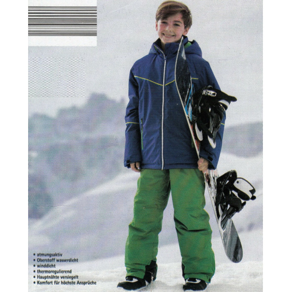Pocopiano Çocuk Kayak Snowboard Kıyafeti Takım - 3
