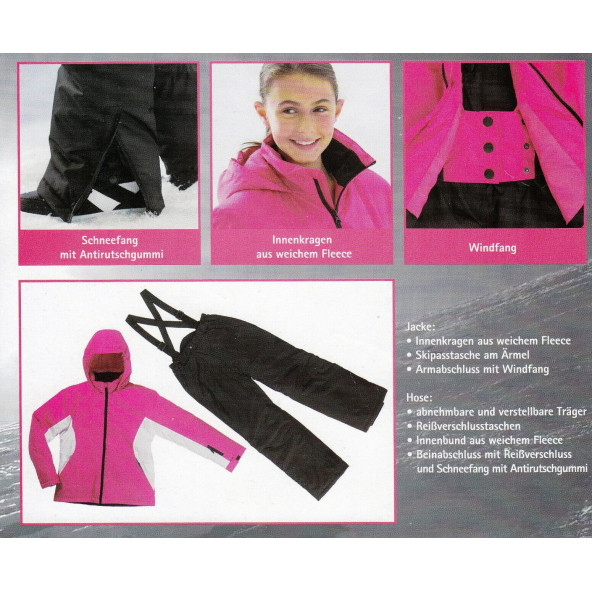 Pocopiano Çocuk Kayak Snowboard Kıyafeti Takım - 5