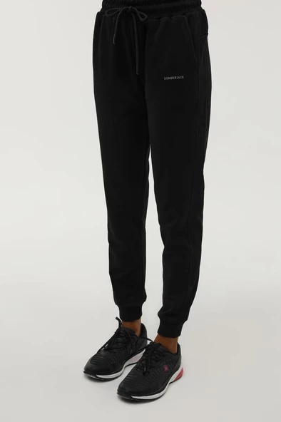 Lumberjack 100003003 W-CT133 Basıc Jogger 2PR Kadın Eşofman Altı Siyah - 3