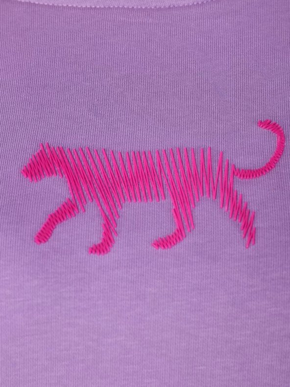 Farm Animals Nakış Detaylı Kadın Sweat Kazak - 6