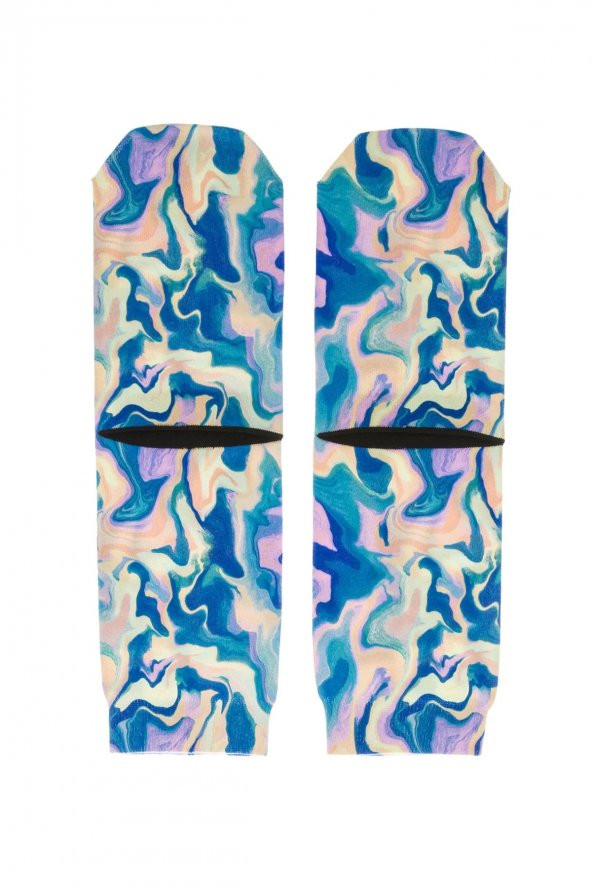 Farm Animals Batik Desenli Soket Çorap - 2