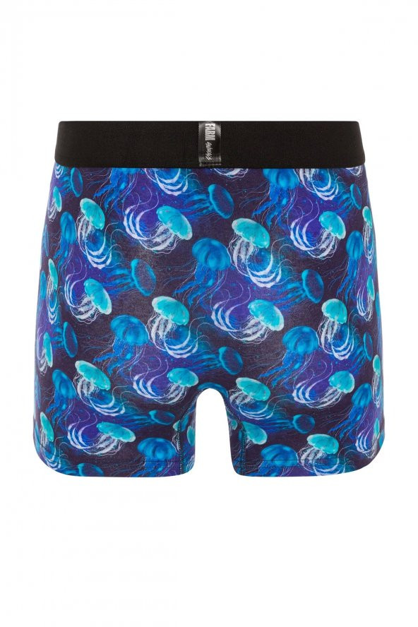 Farm Animals Jellyfish Desenli Boxer - 2