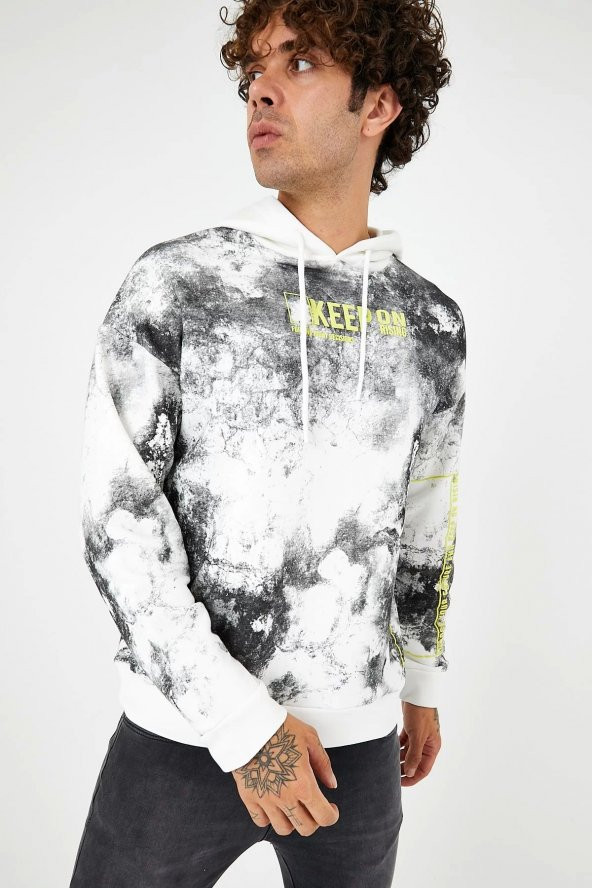 MARS YUZEYI DESENLI SWEAT - 2