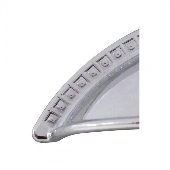 Tas Çanak Mobilya Dolap Kulp Desenli 64 mm Krom - 5