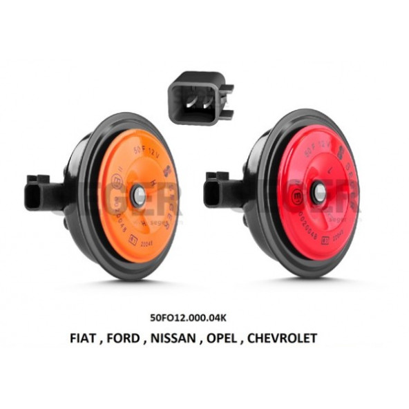 Seger Fıat. Ford.Nıssan.Opel. Didit Korna Seti 50Fo12.000.04K