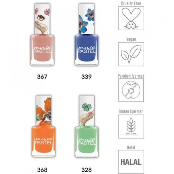 Pastel Oje Set Rana BALCA(328-339-367-368) - 2