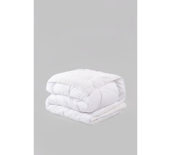 Cotton Box Çift Taraflı Peluş Sherpa Çift Kişilik Yorgan (195x215) - 2
