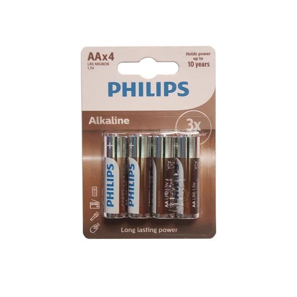 Phılıps Alkaline Aa Pil 6 Paket 24 Adet - 2