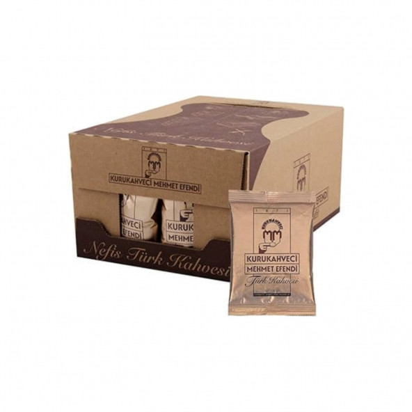 Kuru Kahveci Mehmet Efendi Türk Kahvesi 100 gr X 25'li